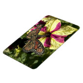 Schöne Elephant Butterfly Magnet (Linke Seite)