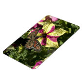 Schöne Elephant Butterfly Magnet (Linke Seite)