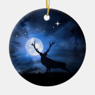 Schöne Elk Weihnachtsdekoration Ornament
