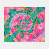 schöne emotionale farbige Illustra Fleecedecke (Vorderseite (Horizontal))