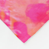 schöne emotionale farbige Illustra Fleecedecke (Ecke)