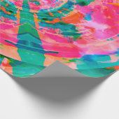 schöne emotionale farbige Illustra Geschenkpapier (Ecke)