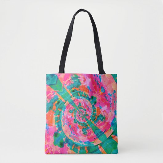 schöne emotionale farbige Illustra Tasche (Vorderseite)