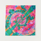 schöne emotionale farbige Illustra Wandteppich (Vorderseite (Horizontal))