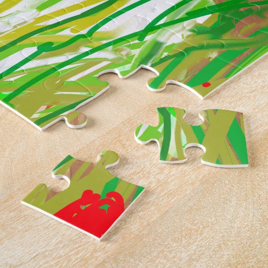 Schöne Energetic Border Collie Puzzle (Seite)