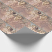 Schöne Engel Geschenkpapier (Ecke)