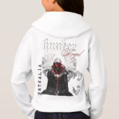 Schöne Engel Gothic Kapuzenpullover Hoodie (Rückseite)