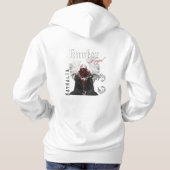 Schöne Engel Gothic Kapuzenpullover Hoodie (Rückseite)