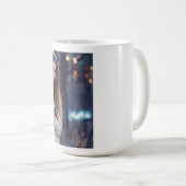 Schöne Engel Kunst Keramik Kaffeetasse | Fantasy A (VorderseiteRechts)