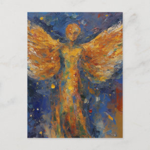Schöne Engel-Malerei-Postkarte Postkarte