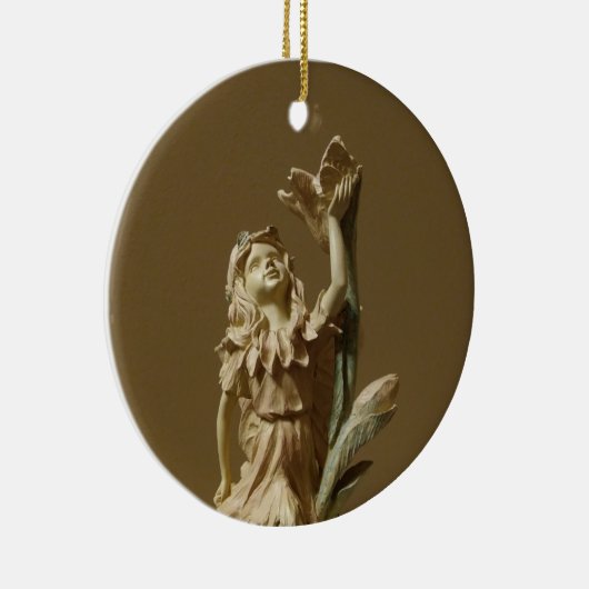 Schöne Engel Weihnachtsbaum Keramik Ornament (Rechts)