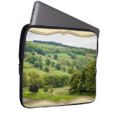 Schöne englische Landschaft Yorkshire Dales Laptopschutzhülle (Vorne Rechts)