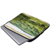 Schöne englische Landschaft Yorkshire Dales Laptopschutzhülle (Vorne Knopf)