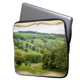 Schöne englische Landschaft Yorkshire Dales Laptopschutzhülle (Vorderseite Links)