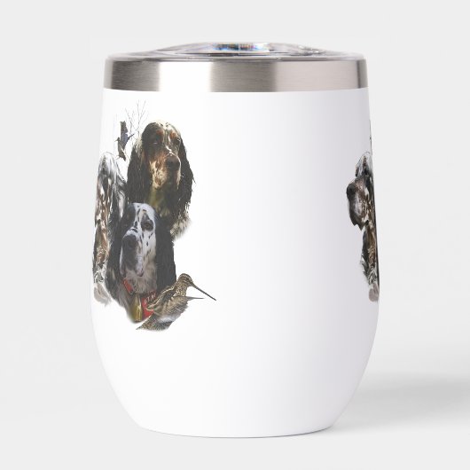 Schöne englische Setter, Kunst (Vorderseite)