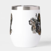 Schöne englische Setter, Kunst (Rückseite)