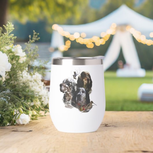 Schöne englische Setter, Kunst (Hochzeit)