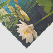 Schöne Ente am Teich dekoupage Seidenpapier (Detail)