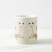 Schöne Erdsonne, blumig Kaffeetasse (Mittel)