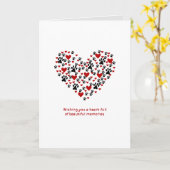 Schöne Erinnerungen Card Karte (Gelbe Blume)