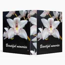Schöne Erinnerungens-Orchidee 2,5 Cm Ordner