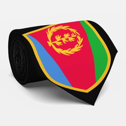 Schöne Eritrea-Flagge Krawatte (Gerollt)