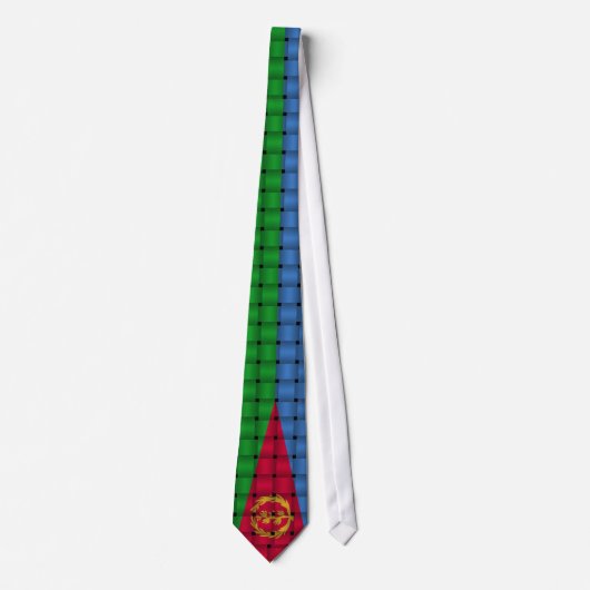Schöne Eritrea-Flagge Krawatte (Vorderseite)