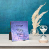 Schöne ermutigende Bibel Verse Isaiah Fotoplatte (InSitu)