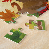 Schöne Erntedank Harvest Puzzle (Seite)