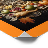 Schöne Erntedank Wine tasting in der Fattoria Monc Poster (Ecke)