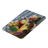 Schöne Erntekörbe Köstliche Äpfel Magnet (Linke Seite)