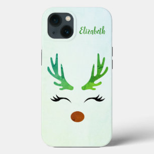 Schöne, erstaunliche Weihnachts-Rentiermädchen Case-Mate iPhone Hülle