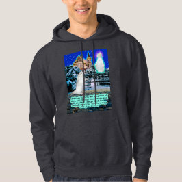 Schöne Eskie und Angel Scripture Matthew 6:33 Hoodie