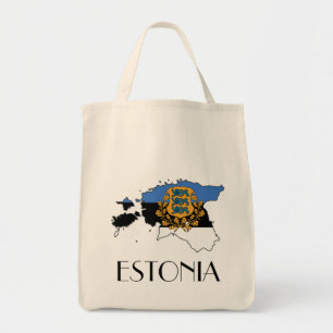 Schöne estnische Lebensmitteltasche! Tragetasche