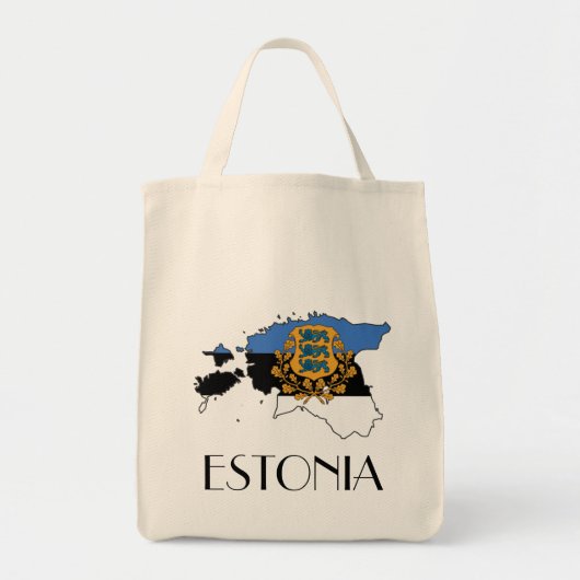 Schöne estnische Lebensmitteltasche! Tragetasche (Vorne)