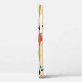 Schöne ethnisch abstrakte Kunst des Ikat Case-Mate iPhone Hülle (Rückseite / Links)
