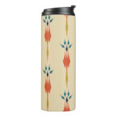 Schöne ethnisch abstrakte Kunst des Ikat Thermosbecher (Nach links gedreht)