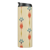 Schöne ethnisch abstrakte Kunst des Ikat Thermosbecher (Nach rechts gedreht)