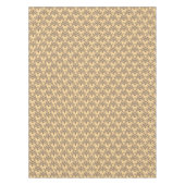 Schöne ethnische Damaskus-Muster-Pointillismus Tischdecke (Vorderseite)