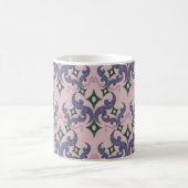 Schöne ethnische Damaskus-Punktmusterung  Kaffeetasse (Mittel)