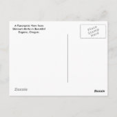 Schöne Eugene, Oregon Panorama Postkarte! Postkarte (Rückseite)