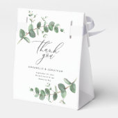 Schöne Eukalyptus-Blatttraube Geschenkschachtel (Rückseite)