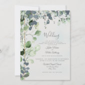 Schöne Eukalyptus-Foliage beide ElternEinladung Einladung (Vorderseite)