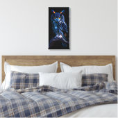Schöne Eule Leinwanddruck (Insitu (Schlafzimmer))