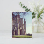 Schöne europäische Kathedrale Postkarte (Stehend Vorderseite)