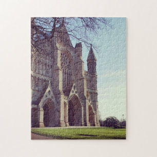 Schöne europäische Kathedrale Puzzle