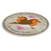 Schöne europäische Robben: jedes Jahr Schneidebrett (Ecke)