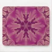 Schöne exotische Blume Lila Schatten Mousepad (Vorne)