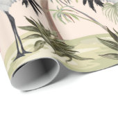 Schöne exotische Chinoiserie Tapete. Handgezeichne Geschenkpapier (Rolleneckpunkt)