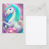 Schöne exotische Kunst, Dichtung und Musik Visitenkarte (Vorne/Hinten)